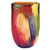 11 Multicolor Art Glass Oval Vase N270-375772