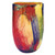 11 Multicolor Art Glass Oval Vase N270-375772