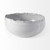 Artisan Gray White Ceramic Centerpiece Bowl N270-392177