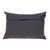 Glam Gray with Silver Sequins Lumbar Throw Pillow N270-402704