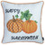 Set Of Four 18" Orange Green Pumpkin Halloween Throw Pillow Covers N270-376895