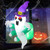 3.6 FT Halloween Inflatable Ghost Broke Out from Window B593-CM24305US 3.6 FT Halloween Inflatable Ghost Broke Out from Window B593-CM24305US