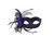 Kbw Women s feather and Veil Eye Mask Purple N274-FC01017582