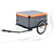 Bike Trailer Gray and Orange 143.3 lb A949-92591