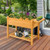 Elevated Planter Box Kit with 8 Grids and Folding Tabletop B593-GT3652