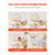 Baby Changing Table, Foldable Diaper Change Station with 2 Fabric Drawers, Side Basket & Hanging R E415-ZDNBTMSHXWDDEP23F001V0  Baby Changing Table, Foldable Diaper Change Station with 2 Fabric Drawers, Side Basket & Hanging R E415-ZDNBTMSHXWDDEP23F001V0