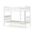 Twin Over Twin Bunk Bed with Ladder and Full-length Guardrails-Natural B593-HU10988+