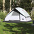 Family Tent Dome 6-Person White Blackout Fabric Waterproof A949-94706