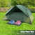2-person Camping Tent w/ Removable Rain Fly and Double-layer Door-Green B593-NP11484