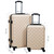 Hardcase Trolley Set 2 pcs Gold ABS A949-92431