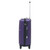 Hardcase Trolley Set 3 pcs Purple ABS A949-91877