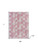 Pink Knitted Cotton Geometric Throw N270-516520