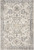 9' X 13' Ivory Machine Woven Distressed Floral Traditional Indoor Area Rug N270-350269