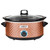 Brentwood Select 7 Quart Slow Cooker in Copper D970-SC-157C
