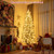 7.5 Feet Pre-Lit Hinged Christmas Tree Snow Flocked with 9 Modes Lights - Color: White - Size: 7.5  D681-CM23512US