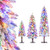 Artificial Christmas Tree Set of 3 with Snow-flocked Branch Tips B593-CM25269US