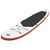Stand Up Paddle Board Set SUP Surfboard Inflatable Red and White A949-92201