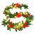  Christmas Garland Green and red PVC 8.9ft Christmas Garland A949-320972