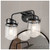 Wall Sconces Set of 2 with Clear Glass Shade,Modern Wall Sconce, Industrial Indoor Wall Light Fixtu T575-S0671279912