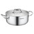 Korkmaz Gastro Proline 4.5 Liter Stainless Steel Low Casserole with Lid in Silver D970-A2739