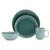 Green Sixteen Piece Ceramic Service For Four Dinnerware Set N270-534540