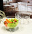 Clear Four Piece Round Swirl Acrylic Service For Four Bowl Set N270-520891