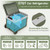 12 Volt Car Refrigerator Portable Car Fridge with Adjustable Range-35L - Size: M D681-AX10012US-35