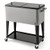 Portable Patio Cooler with Bottom Storage Shelf and Bottle Opener-Gray - Color: Gray D681-NP12523HH