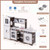 Corner Toy Kitchen Set with Light with Sounds Interactive-Dark Brown - Color: Dark Brown D681-TP10223CF