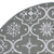  Christmas Tree Skirt Grey 100% polyester Large Foldable A949-330281