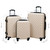 Hardcase Trolley Set 3 pcs Gold ABS A949-92416