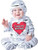 Fun World InCharacter Costumes Baby s I Love My Mummy Costume White Large N274-FC01037932