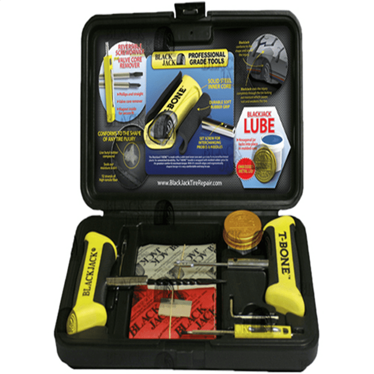 BlackJack Tire Supplies T-BONE TIRE REPAIR KIT T398-BLJKT-340
