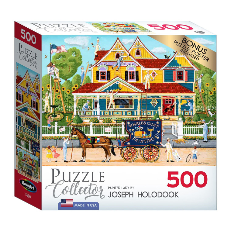 RoseArt Puzzle Collector Jigsaw Puzzle 500 Pieces Painted Lady Pack of 1 N274-NM01717258_1
