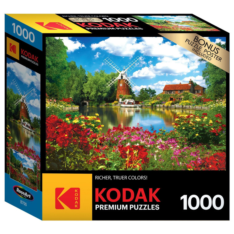 Kodak Premium Jigsaw Puzzle 1000 Pieces 19.25 X26 Hunsett Mill and The River Pack of 1 N274-NM01716416_1