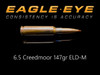 Eagle Eye 6.5 Creedmoor 147gr ELD-M precision match ammunition