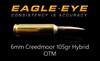 Eagle Eye 6mm Creedmoor 105gr Hybrid OTM precision match ammunition