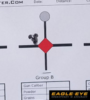 Eagle Eye 6mm Creedmoor 105gr Hybrid 5 Shot Group 