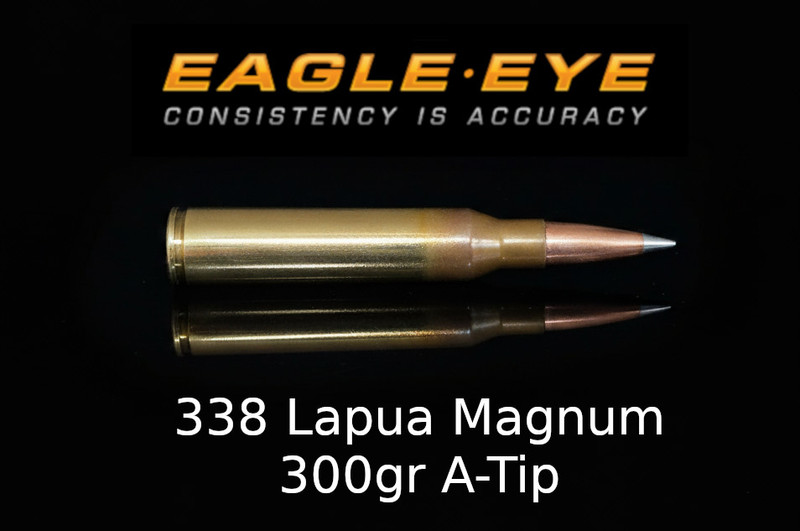 Eagle Eye 338 Lapua Magnum 300gr Atip