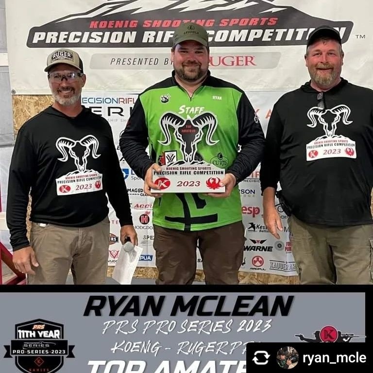 Ryan Mclean Wins Top Amateur at Koenig Kuger PRS Match