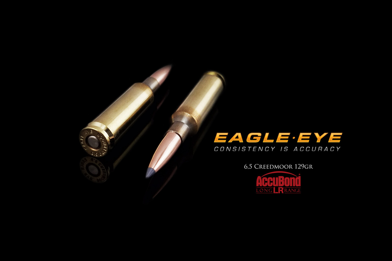 Eagle Eye Ammunition 129gr Nosler Accubond Long Range Hunting Ammunition