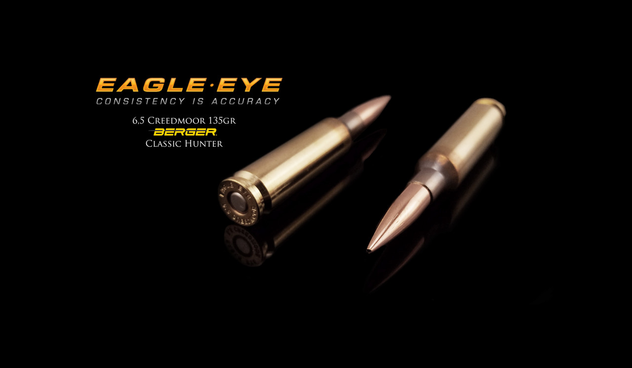Eagle Eye Ammunition 135gr Berger Classic Hunter Eagle Eye Ammunition 135gr Berger Classic Hunter