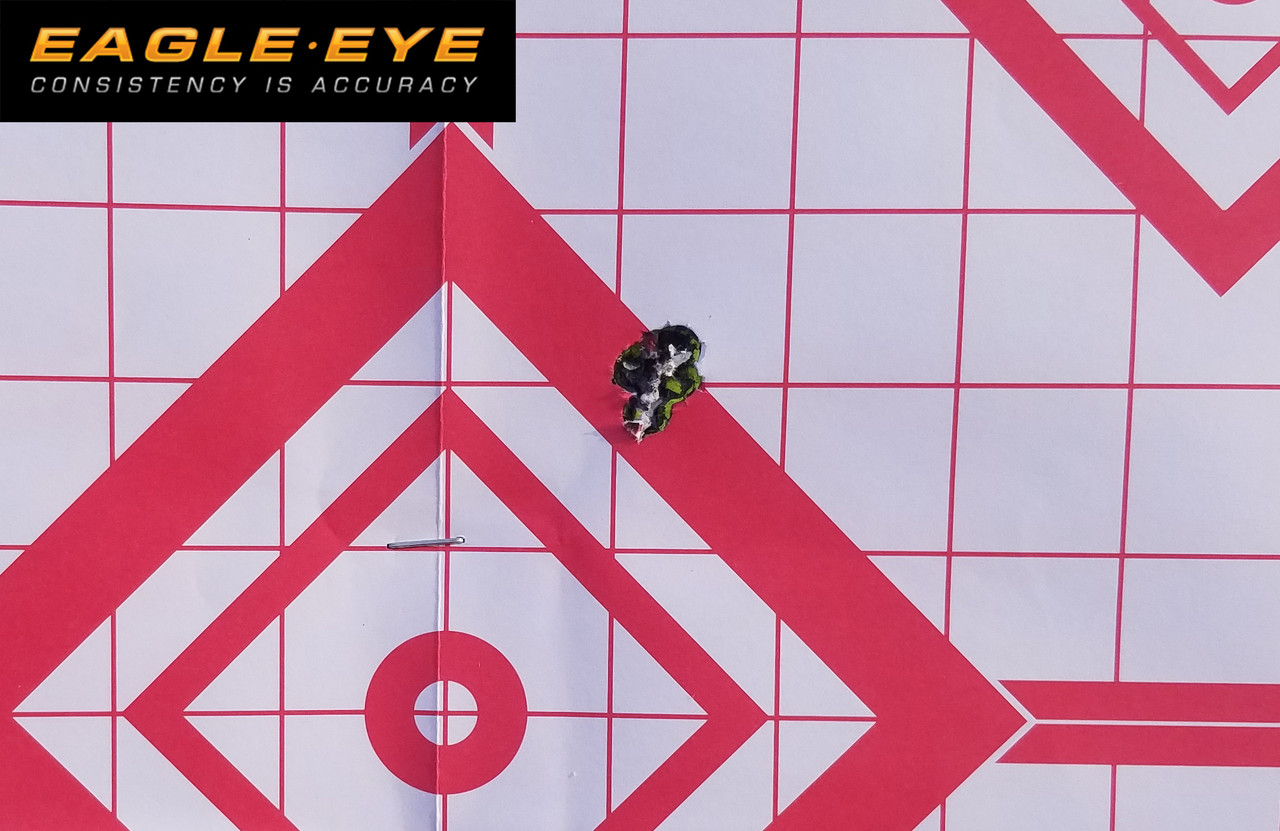 Eagle Eye 6.5 Creedmoor Precision Match Hunting Ammunition - Berger 135gr Classic Hunter 5 Round Accuracy Test - Mausingfield with 28" Shilen Barrel from a Bipod with Rear bag Eagle Eye 6.5 Creedmoor Precision Match Hunting Ammunition - Berger 135gr Classic Hunter 5 Round Accuracy Test - Mausingfield with 28" Shilen Barrel from a Bipod with Rear bag