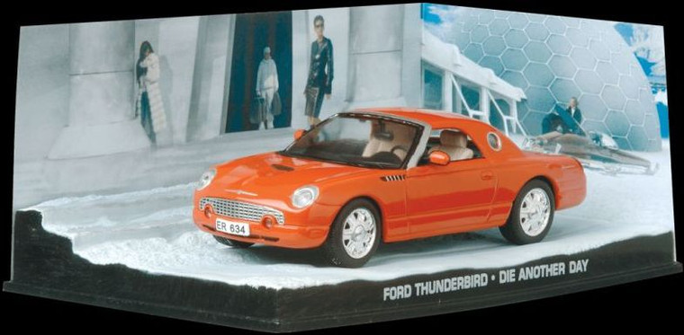 Die Another Day 2002 Ford Thunderbird 1:43 Scale Die-Cast Model