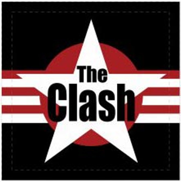 The Clash Stars And Stripes Logo Metal Fridge Magnet