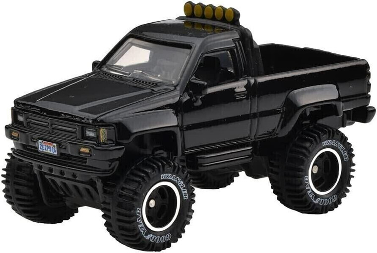 Back To The Future 1985 Toyota SR5 Extra Cab 4x4 Pick Up Truck 1:64 Scale Die-Cast Model