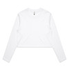 wo's-crop-l/s-tee-white