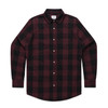 check-shirt-black/burgundy