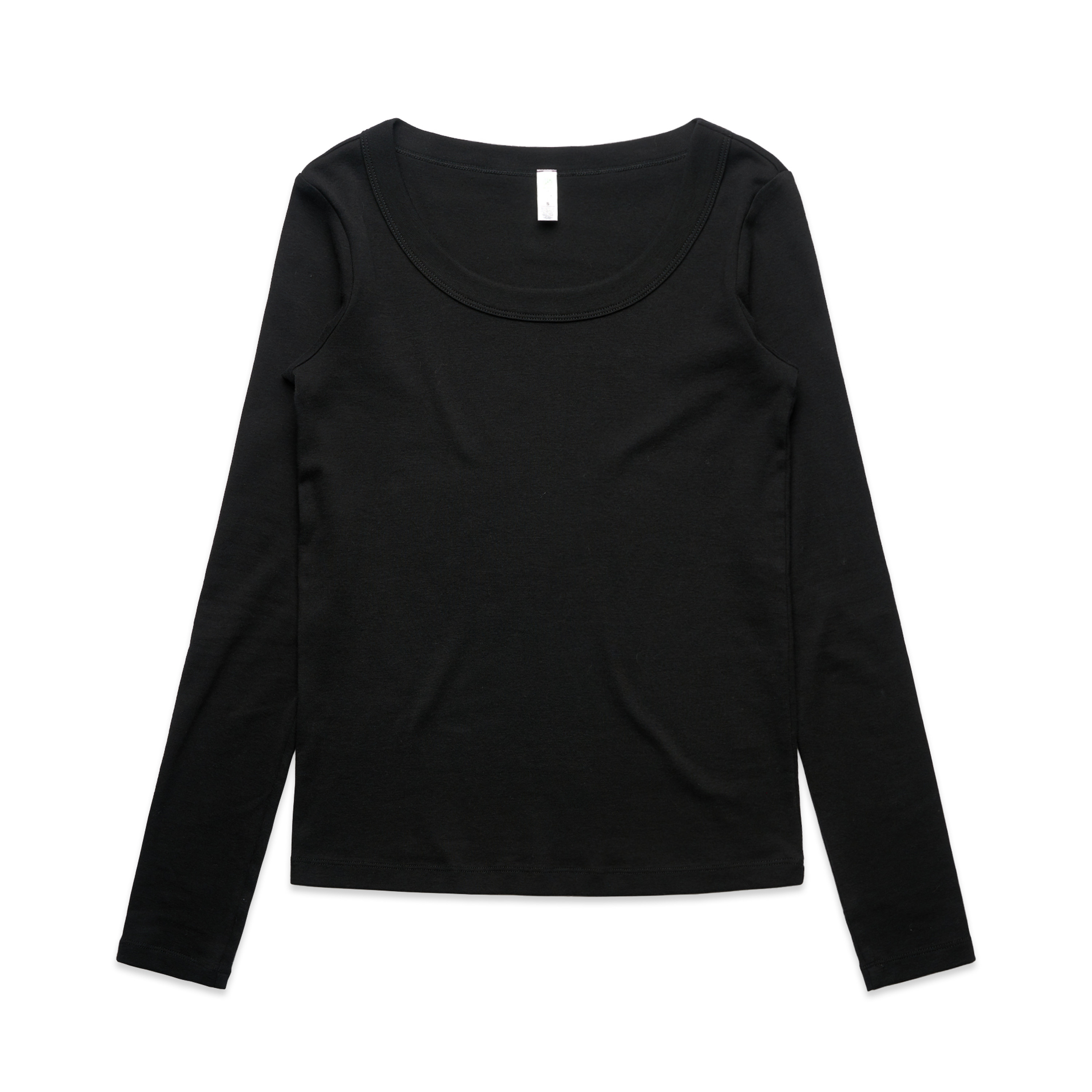 Wo's Organic Rib L/S Tee - 4075 - AS Colour AU