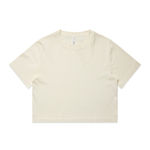 wo's-heavy-faded-crop-tee-fadedecru
